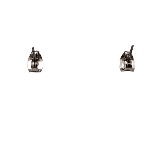 Ruby Earrings With Diamond Accent Ribbon Detail - Picture 7 of 8